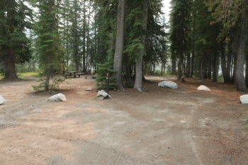 A guide to camping in Big Roaring River Lake Campground Idaho.