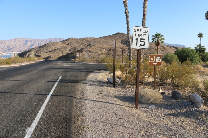 Camping at Callville Bay Campground by Lake Meade