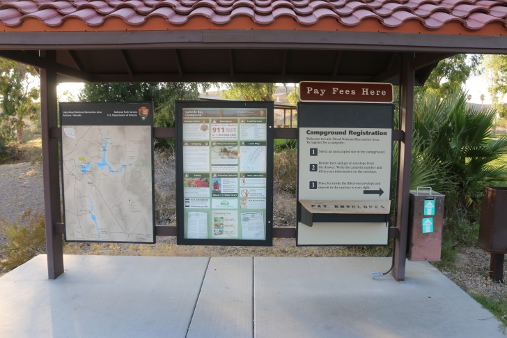 Camping at Callville Bay Campground by Lake Meade