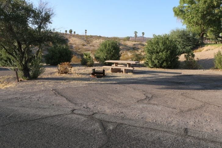 Camping at Callville Bay Campground by Lake Meade