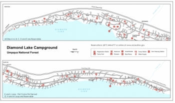 Camping in Oregonâ€™s Diamond Lake Campground