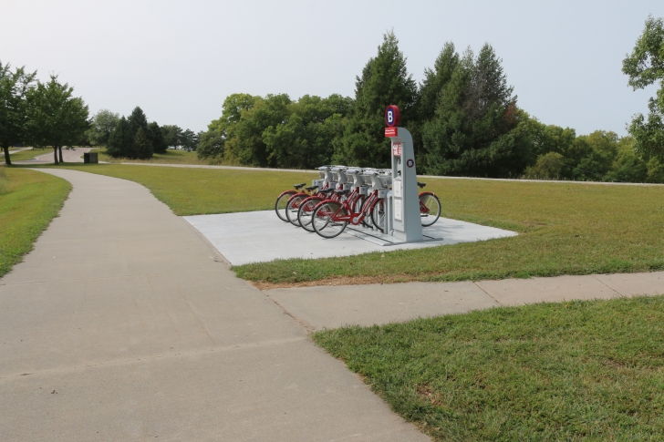Camping at Eugene T Mahoney State Park in Nebraska