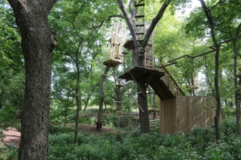 Camping at Eugene T Mahoney State Park in Nebraska