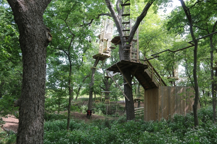 Camping at Eugene T Mahoney State Park in Nebraska