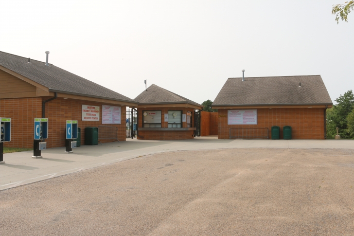 Camping at Eugene T Mahoney State Park in Nebraska