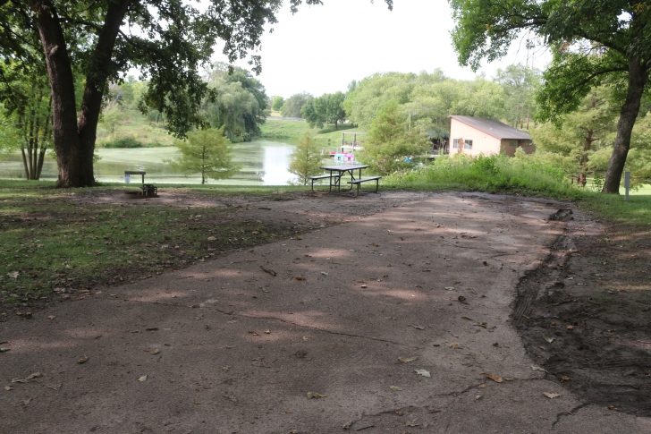 Camping at Eugene T Mahoney State Park in Nebraska