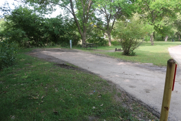 Camping at Eugene T Mahoney State Park in Nebraska