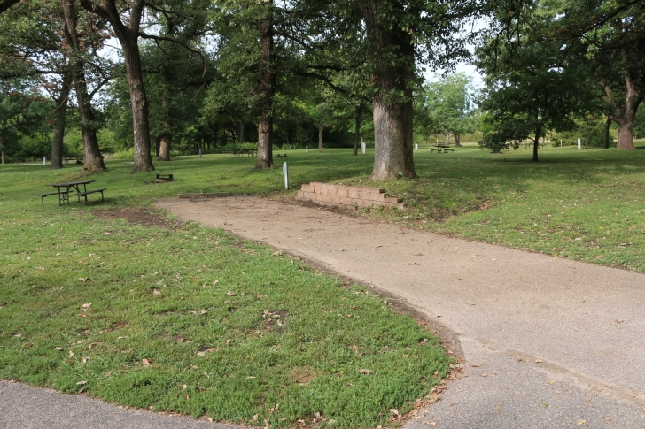 Camping at Eugene T Mahoney State Park in Nebraska