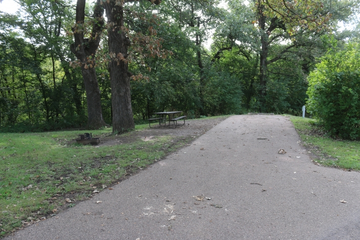 Camping at Eugene T Mahoney State Park in Nebraska