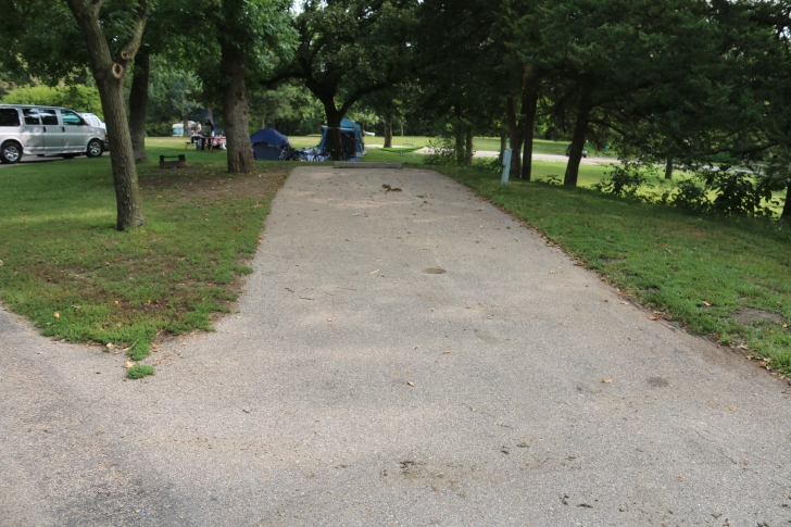 Camping at Eugene T Mahoney State Park in Nebraska