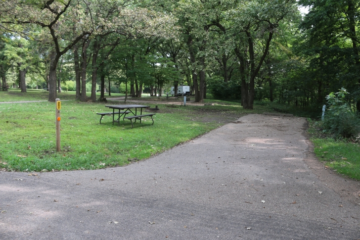 Camping at Eugene T Mahoney State Park in Nebraska