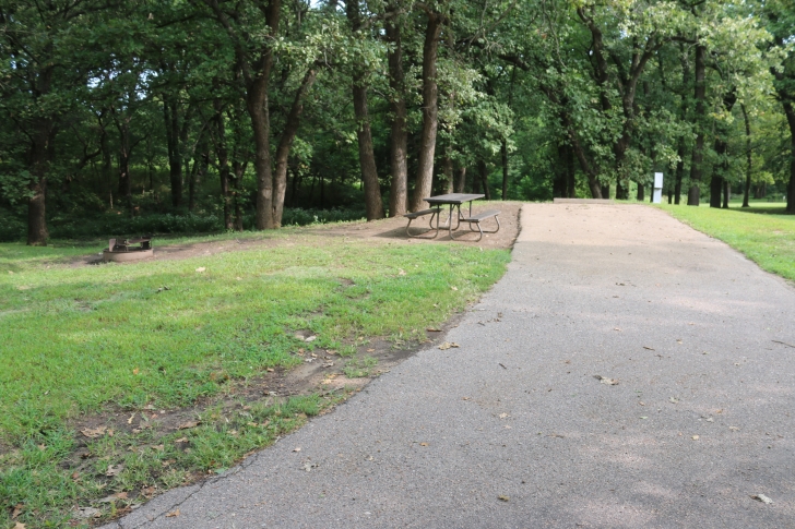 Camping at Eugene T Mahoney State Park in Nebraska