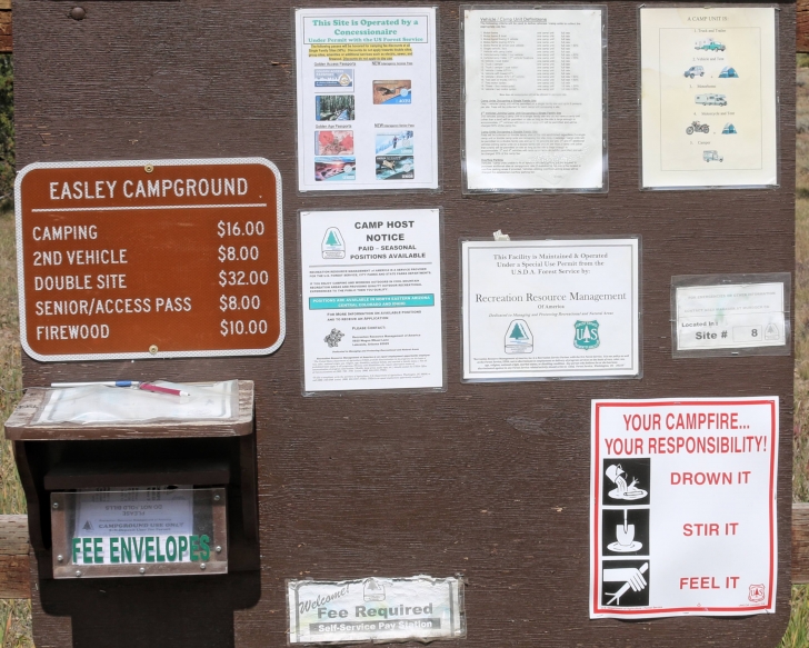 A guide to camping in Easley Campground near Sun Valley / Ketchum Idaho