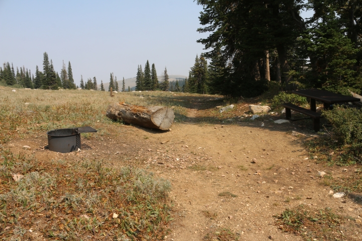 Camping at Lake Cleveland in South Central Idaho