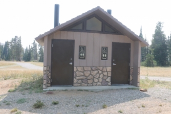 Camping at Twin Lakes Campground in South Central Idaho.