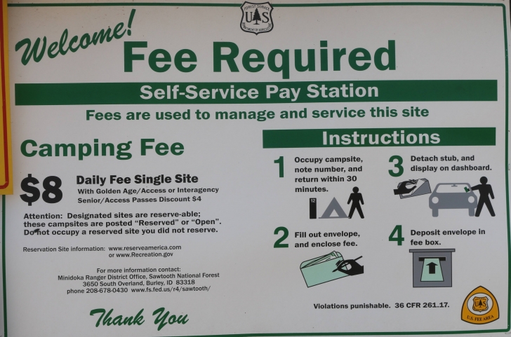 Camping at Twin Lakes Campground in South Central Idaho.