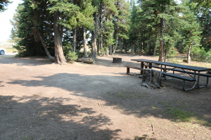 Camping at Twin Lakes Campground in South Central Idaho.