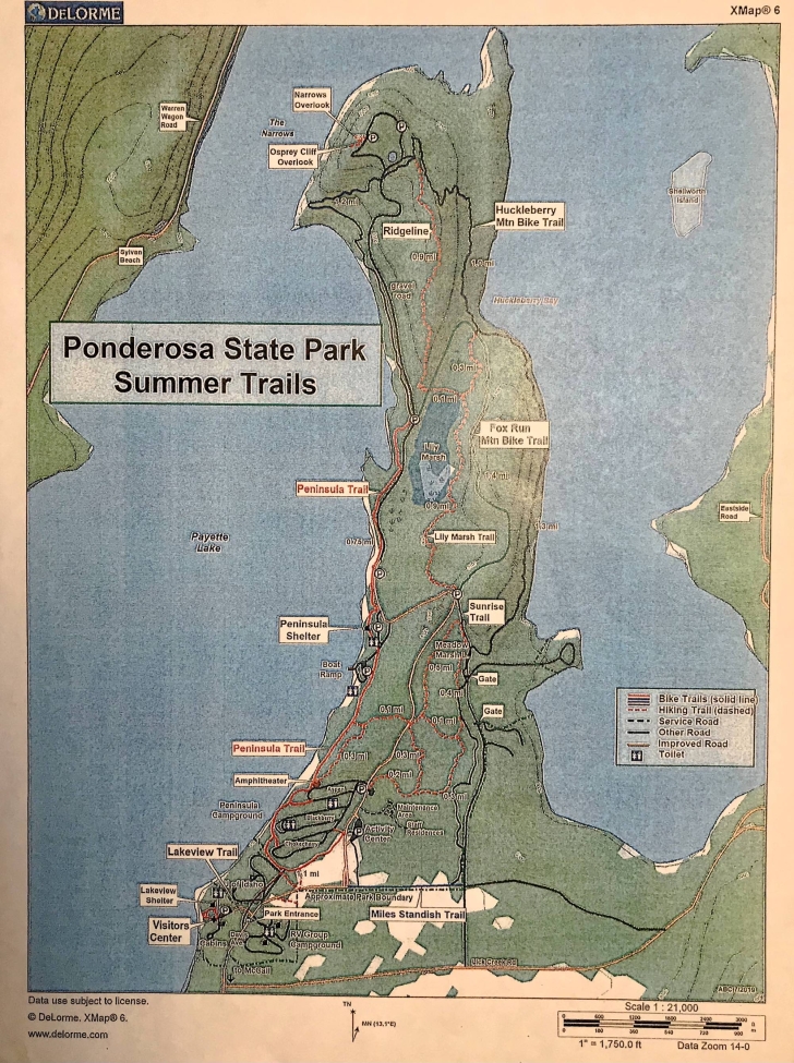 A guide to camping at Ponderosa State Park in Idaho