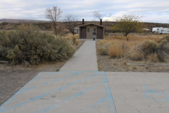 Camping at the Lud Drexler Park on the Salmon Falls Creek Reservoir