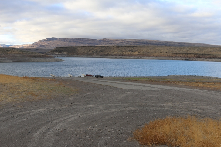 Camping at the Lud Drexler Park on the Salmon Falls Creek Reservoir