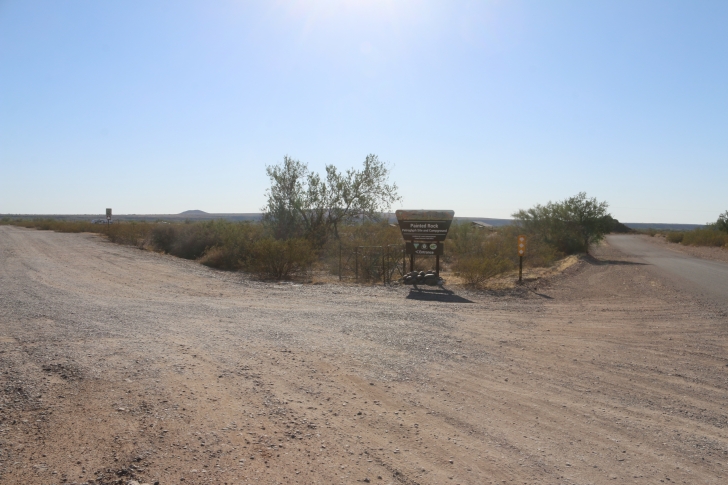 Camping at Painted Rock Campground and Petroglyph site.