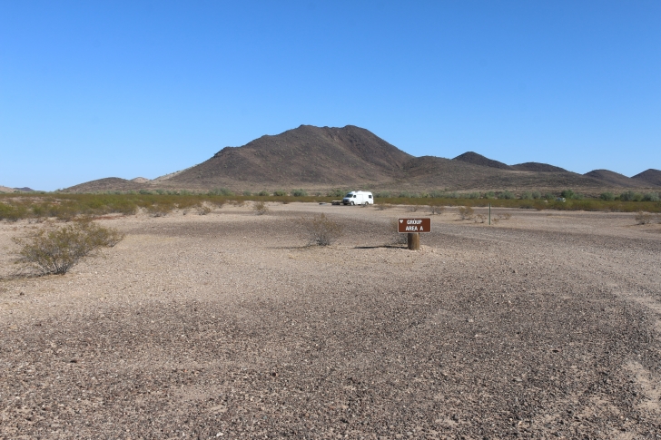 Camping at Painted Rock Campground and Petroglyph site.
