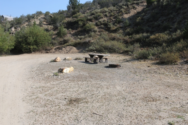 Camping at Silver City Recreation Site near historic Silver City Idaho.