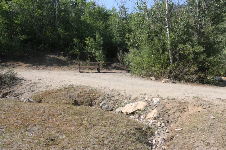 Camping at Silver City Recreation Site near historic Silver City Idaho.