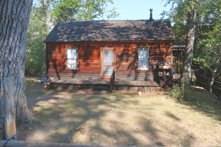 Camping at Silver City Recreation Site near historic Silver City Idaho.