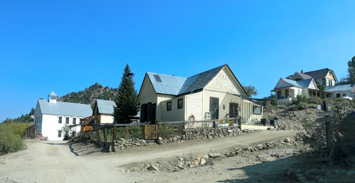 Camping at Silver City Recreation Site near historic Silver City Idaho.