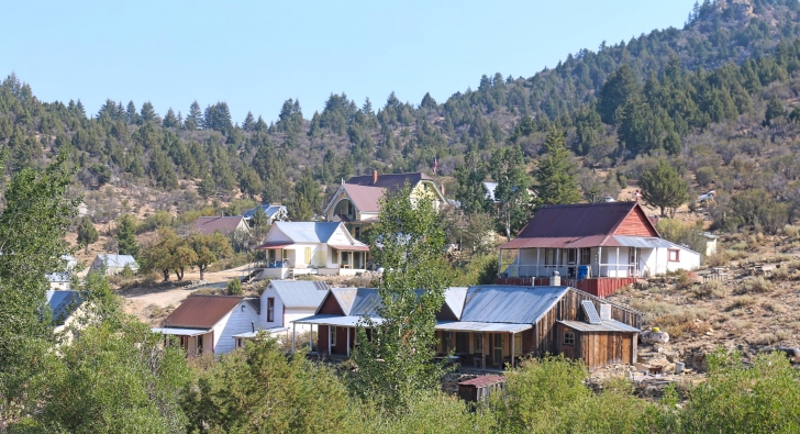 Camping at Silver City Recreation Site near historic Silver City Idaho.
