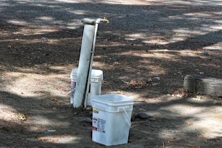 Almeda Park in Oregon - drinking water faucet