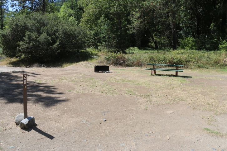 Almeda Park in Oregon - campsite 28