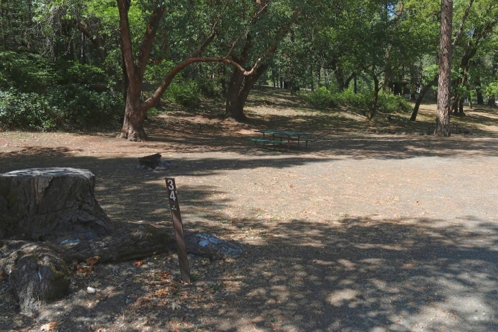 Almeda Park in Oregon - campsite 34