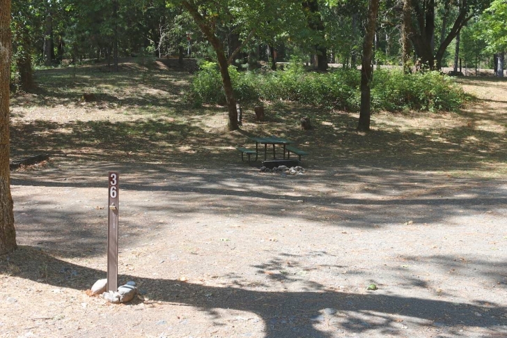 Almeda Park in Oregon - campsite 36