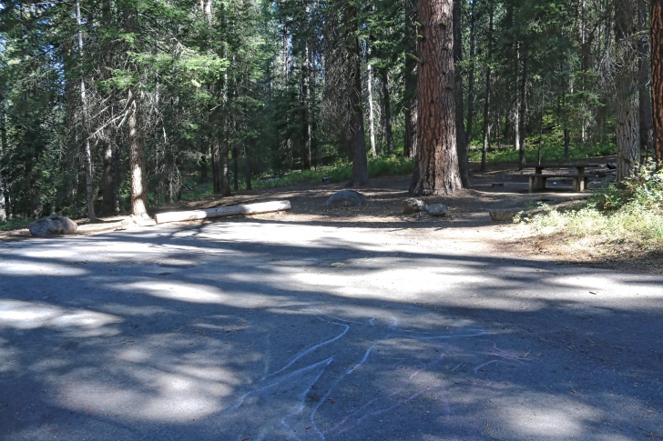 Camping in Antelope campground on Sagehen Reservoir.