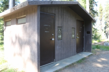 Camping at Barneys Campground near Deadwood Reservoir.