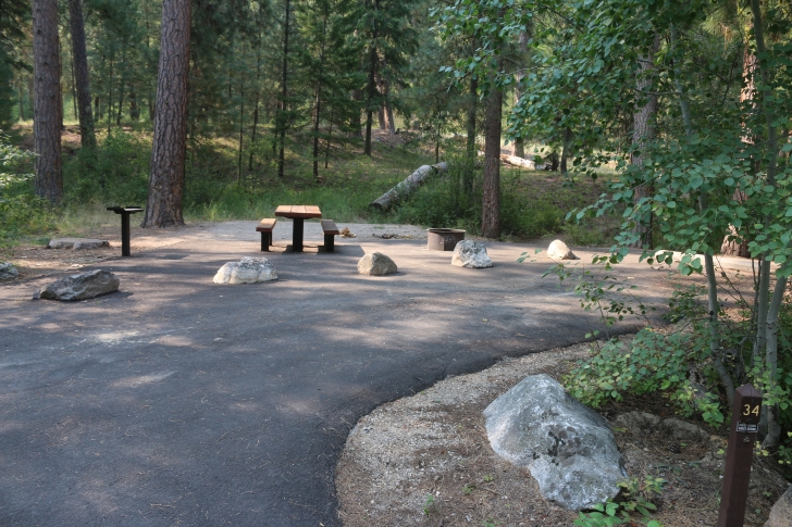 A guide to camping in Baumgartner Campground near Featherville Idaho