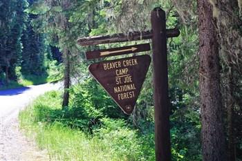 Beaver Creek Camp on the St Joe River
