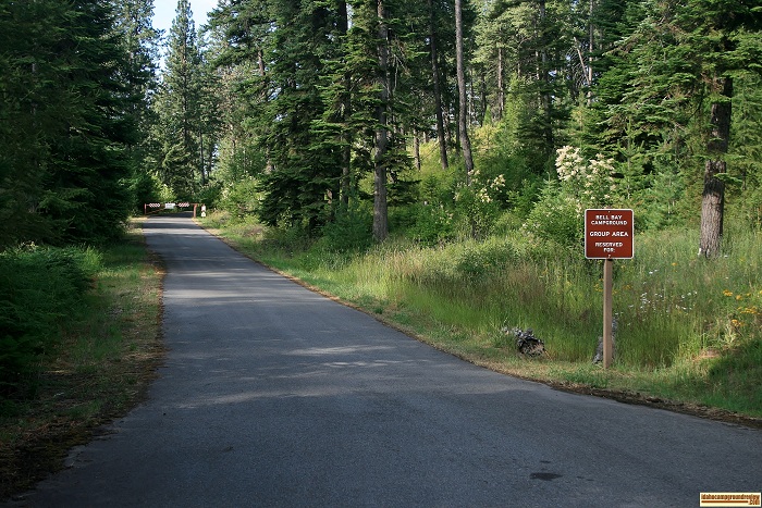 Bells Bay Campground on Lake Coeur d'Alene.