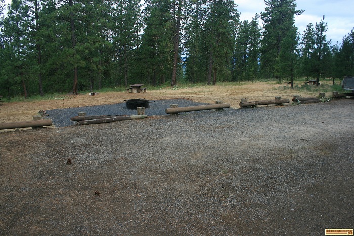Bells Bay Campground on Lake Coeur d'Alene.