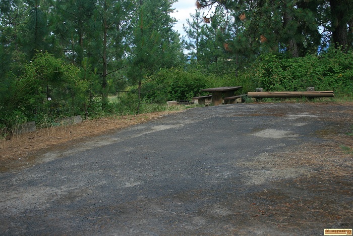 Bells Bay Campground on Lake Coeur d'Alene.