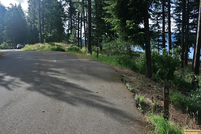 Bells Bay Campground on Lake Coeur d'Alene.