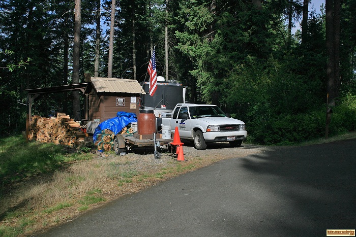Bells Bay Campground on Lake Coeur d'Alene.