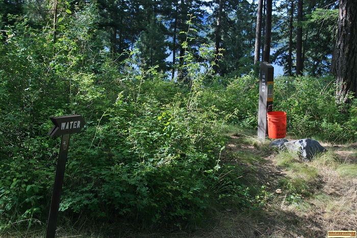 Bells Bay Campground on Lake Coeur d'Alene.