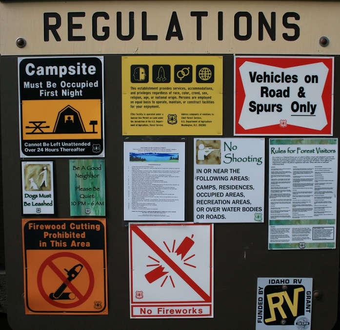 Bells Bay Campground on Lake Coeur d'Alene.