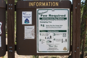 Camping at Bench Creek Campground near the Sawtooth Mountains