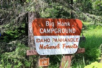 Big Hank Campground on the Coeur d'Alene River