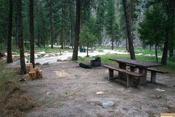 black rock campground camping site