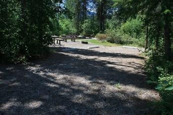 Blowout Campground on Palisades Reservoir